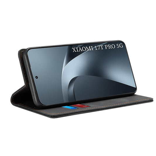 Θήκη για Xiaomi 17T Pro, Techsuit, Confy, Μαύρη