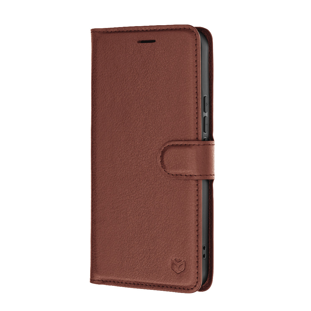 Θήκη για Xiaomi 17T Pro, Techsuit, Leather Folio, Καφέ