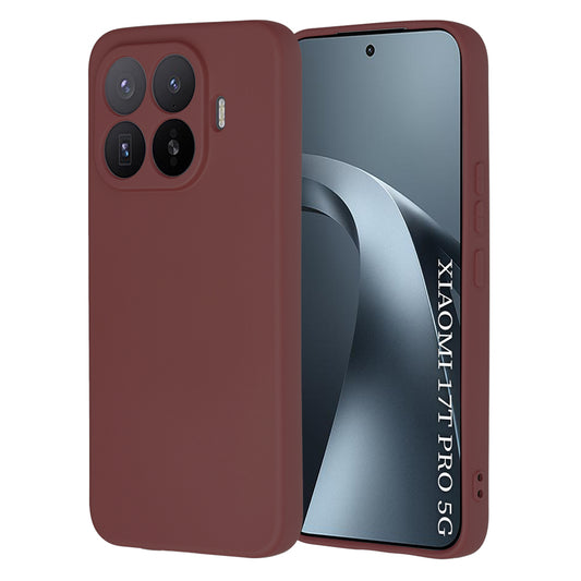 Θήκη για Xiaomi 17T Pro, Techsuit, SoftFlex, Βυσσινί