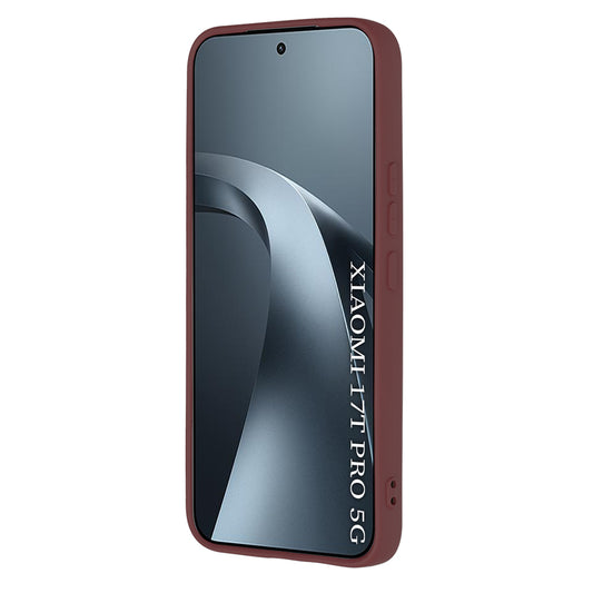 Θήκη για Xiaomi 17T Pro, Techsuit, SoftFlex, Βυσσινί