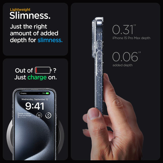 Θήκη για Xiaomi 17T Pro, Techsuit, SparkleSkin, Διαφανής