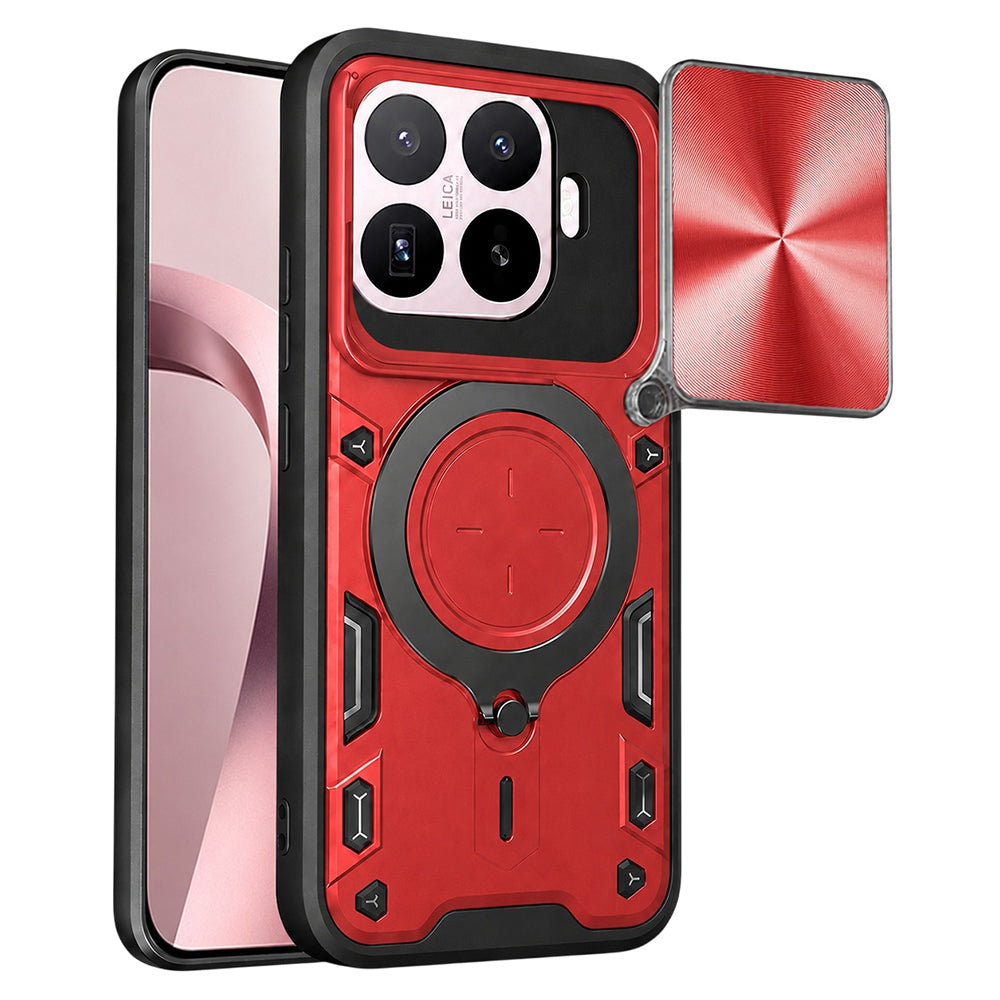 Case for Xiaomi 17T, Techsuit, CamGuard Pro, Red