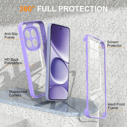 Case for Xiaomi 17T, Techsuit, ColorVerse 360, Purple