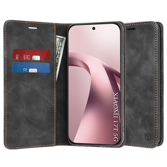 Θήκη για Xiaomi 17T, Techsuit, Confy, Μαύρη