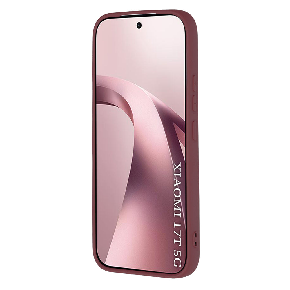 Θήκη για Xiaomi 17T, Techsuit, SoftFlex, Βυσσινί