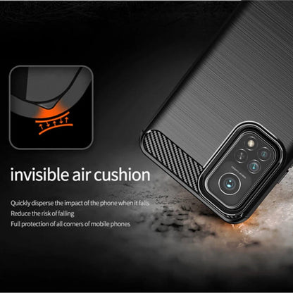 Θήκη για Xiaomi Mi 10T 5G / 10T Pro 5G, Techsuit, Carbon, Μαύρο