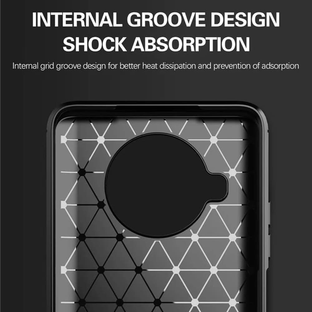 Θήκη για Xiaomi Mi 10T Lite 5G, Techsuit, Carbon, Μαύρο