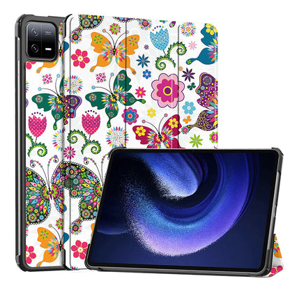 Θήκη για Xiaomi Pad 6 / 6 Pro, Techsuit, FoldPro Butterfly, Πολύχρωμο