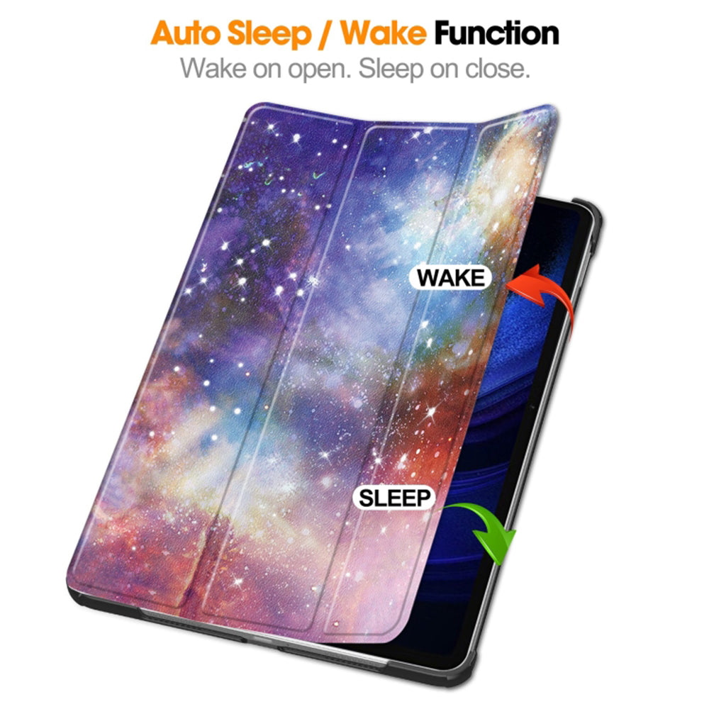 Θήκη για Xiaomi Pad 6 / 6 Pro, Techsuit, FoldPro Galaxy, Πολύχρωμο