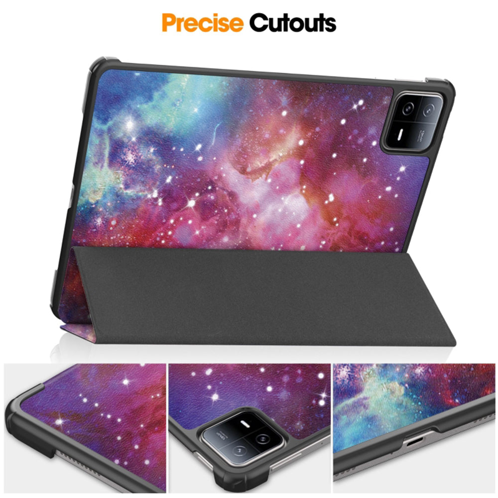 Θήκη για Xiaomi Pad 6 / 6 Pro, Techsuit, FoldPro Galaxy, Πολύχρωμο