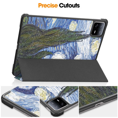 Θήκη για Xiaomi Pad 6 / 6 Pro, Techsuit, FoldPro Starry Night, Πολύχρωμο
