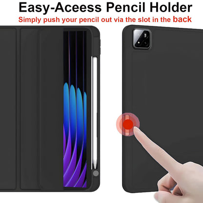 Θήκη για Xiaomi Pad 7 / 7 Pro, Techsuit, Flex Trifold, Μαύρο