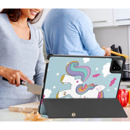 Θήκη για Xiaomi Pad 7 / 7 Pro, Techsuit, FoldPro Unicorn, Πολύχρωμη