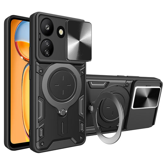 Θήκη για Xiaomi Poco C65 / Redmi 13C, Techsuit, CamGuard Pro, Μαύρο