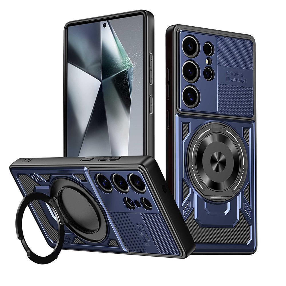 Case for Xiaomi Poco C75 / Redmi 14C, Techsuit, RuggedCam, Blue