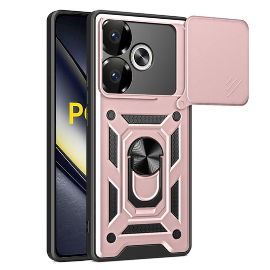 Θήκη για Xiaomi Poco F6, Techsuit, CamShield, Ροζ