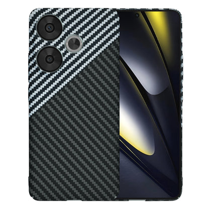 Θήκη για Xiaomi Poco F6, Techsuit, Carbonite FiberShell, Μαύρο Γκρι