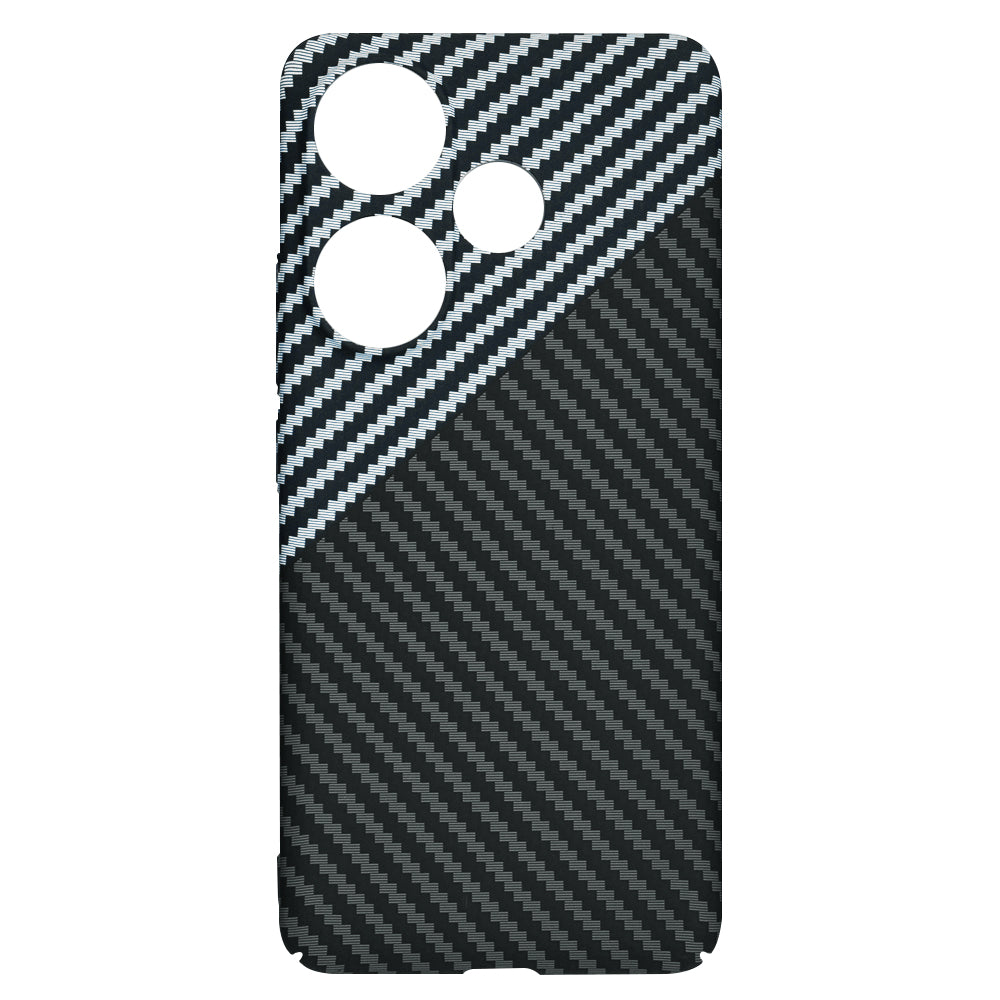 Θήκη για Xiaomi Poco F6, Techsuit, Carbonite FiberShell, Μαύρο Γκρι