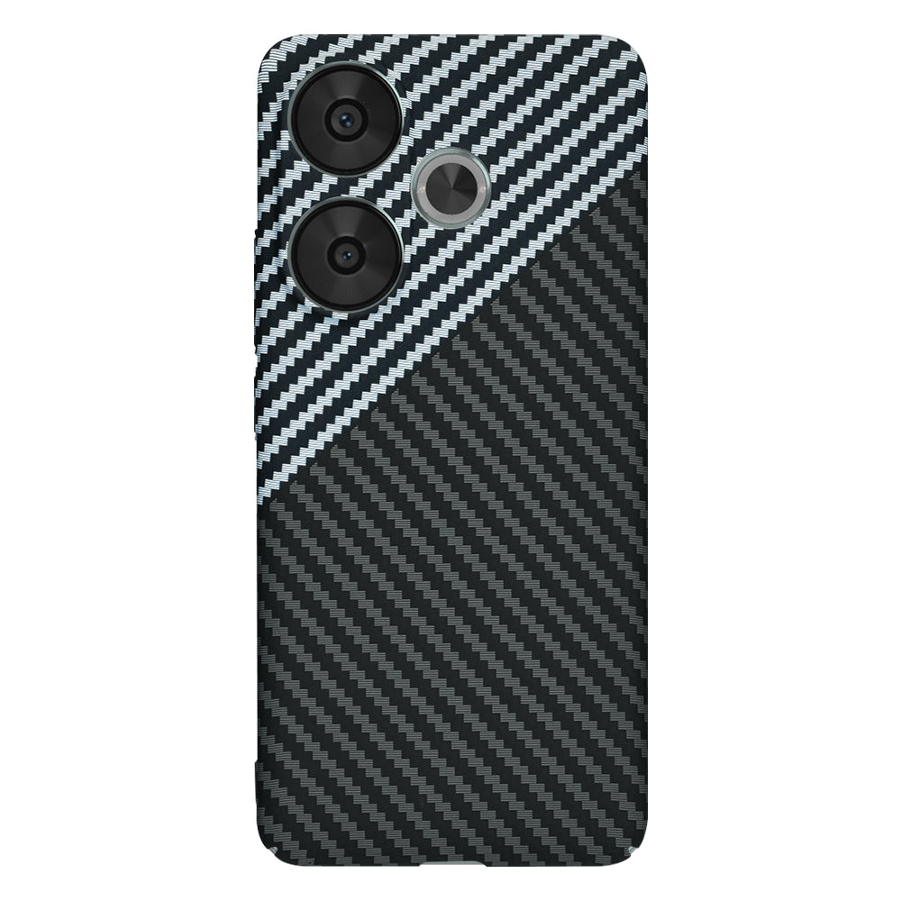 Θήκη για Xiaomi Poco F6, Techsuit, Carbonite FiberShell, Μαύρο Γκρι