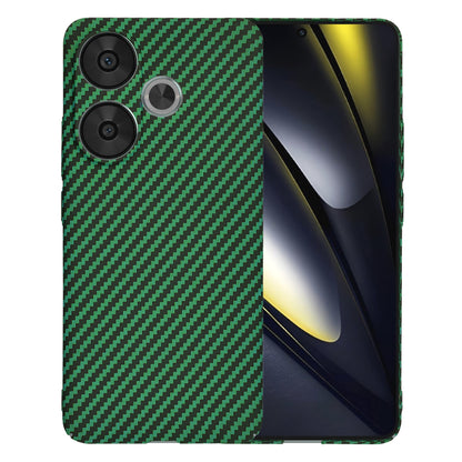 Θήκη για Xiaomi Poco F6, Techsuit, Carbonite FiberShell, Πράσινο