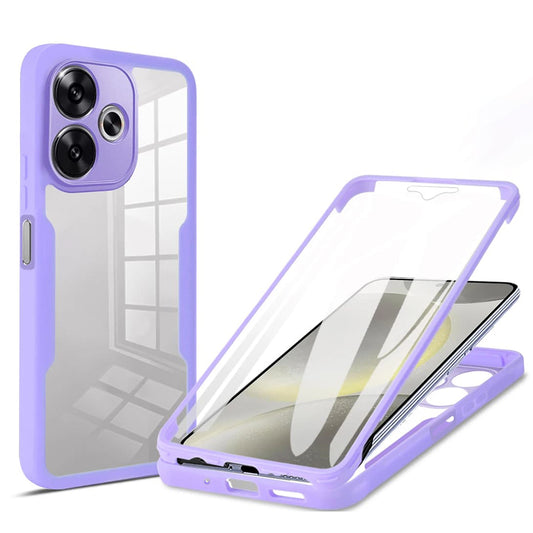 Case for Xiaomi Poco F6, Techsuit, ColorVerse 360, Purple