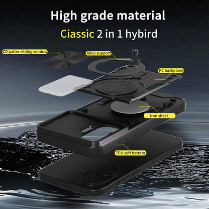 Case for Xiaomi Poco F7, Techsuit, CamGuard Pro, Blue