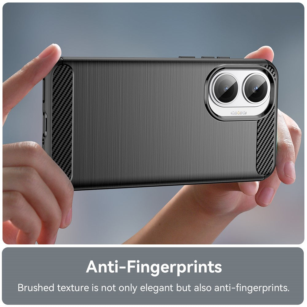 Θήκη για Xiaomi Poco F7, Techsuit, Carbon, Μαύρο