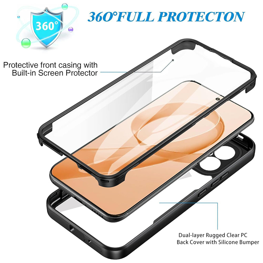 Θήκη για Xiaomi Poco F8 Pro, Techsuit, ColorVerse 360, Μαύρη