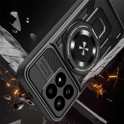 Θήκη για Xiaomi Poco F8 Pro, Techsuit, RuggedCam, Μαύρη