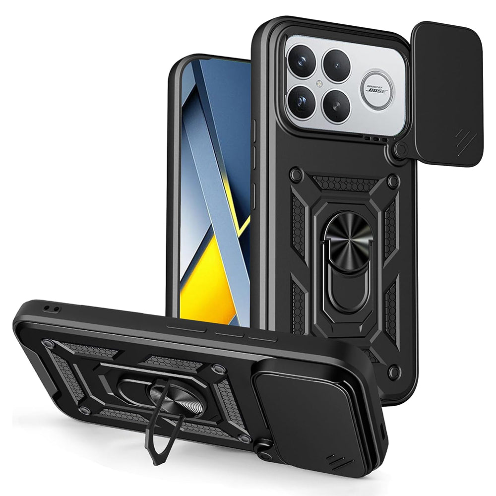 Θήκη για Xiaomi Poco F8 Ultra, Techsuit, CamShield, Μαύρη
