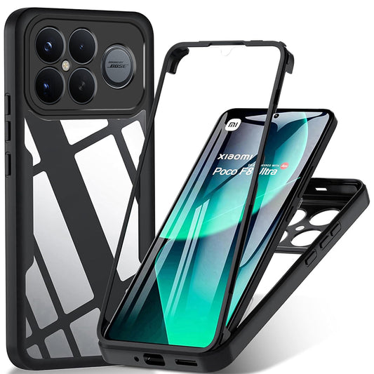 Case for Xiaomi Poco F8 Ultra, Techsuit, ColorVerse 360, Black