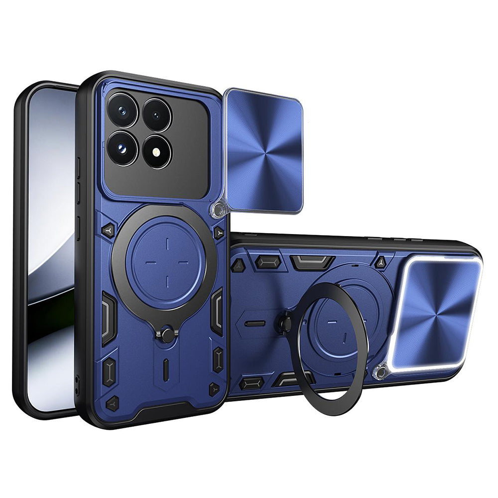 Case for Xiaomi Poco F9 Pro, Techsuit, CamGuard Pro, Blue