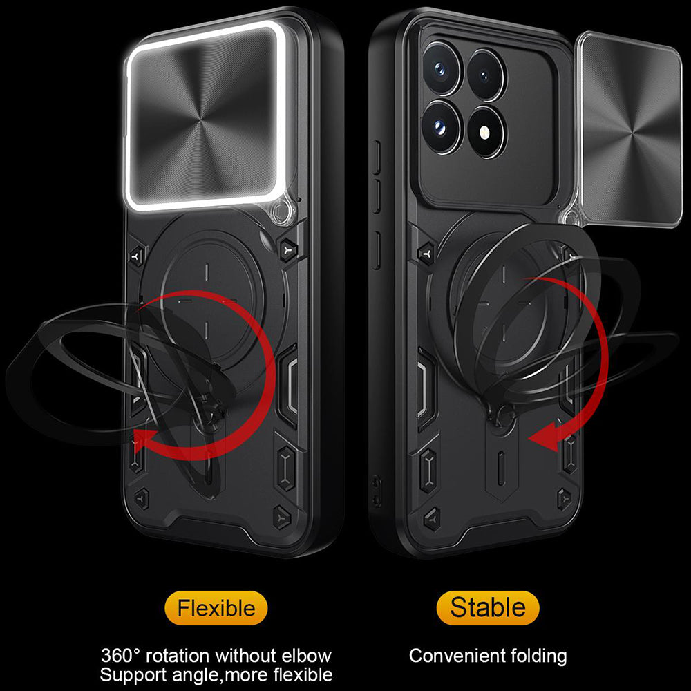 Θήκη για Xiaomi Poco F9 Pro, Techsuit, CamGuard Pro, Μαύρη