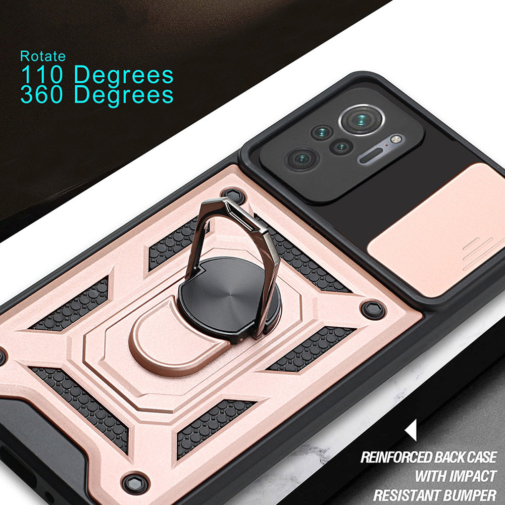 Θήκη για Xiaomi Poco M5s / Redmi Note 10S / Note 10, Techsuit, CamShield, Μαύρο