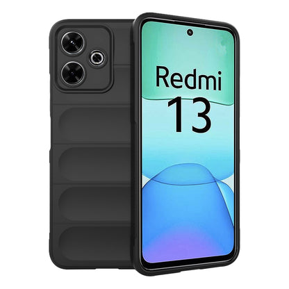 Θήκη για Xiaomi Poco M6 4G / Redmi 13, Techsuit, Magic Shield, Μαύρο