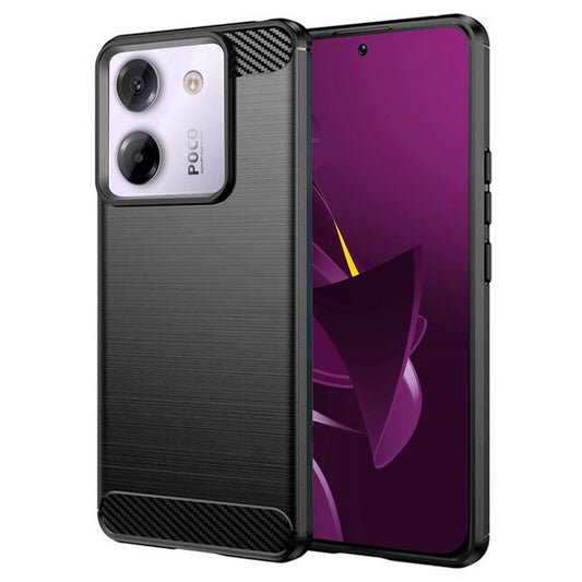 Case for Xiaomi Poco M7 Pro 5G, Techsuit, Carbon, Black