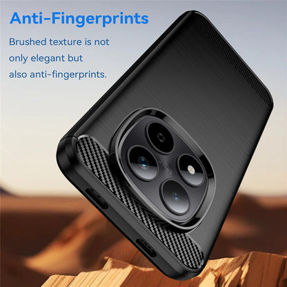 Θήκη για Xiaomi Poco M8 / Redmi Note 15 5G / Note 15 4G, Techsuit, Καρμπόν, Μαύρη