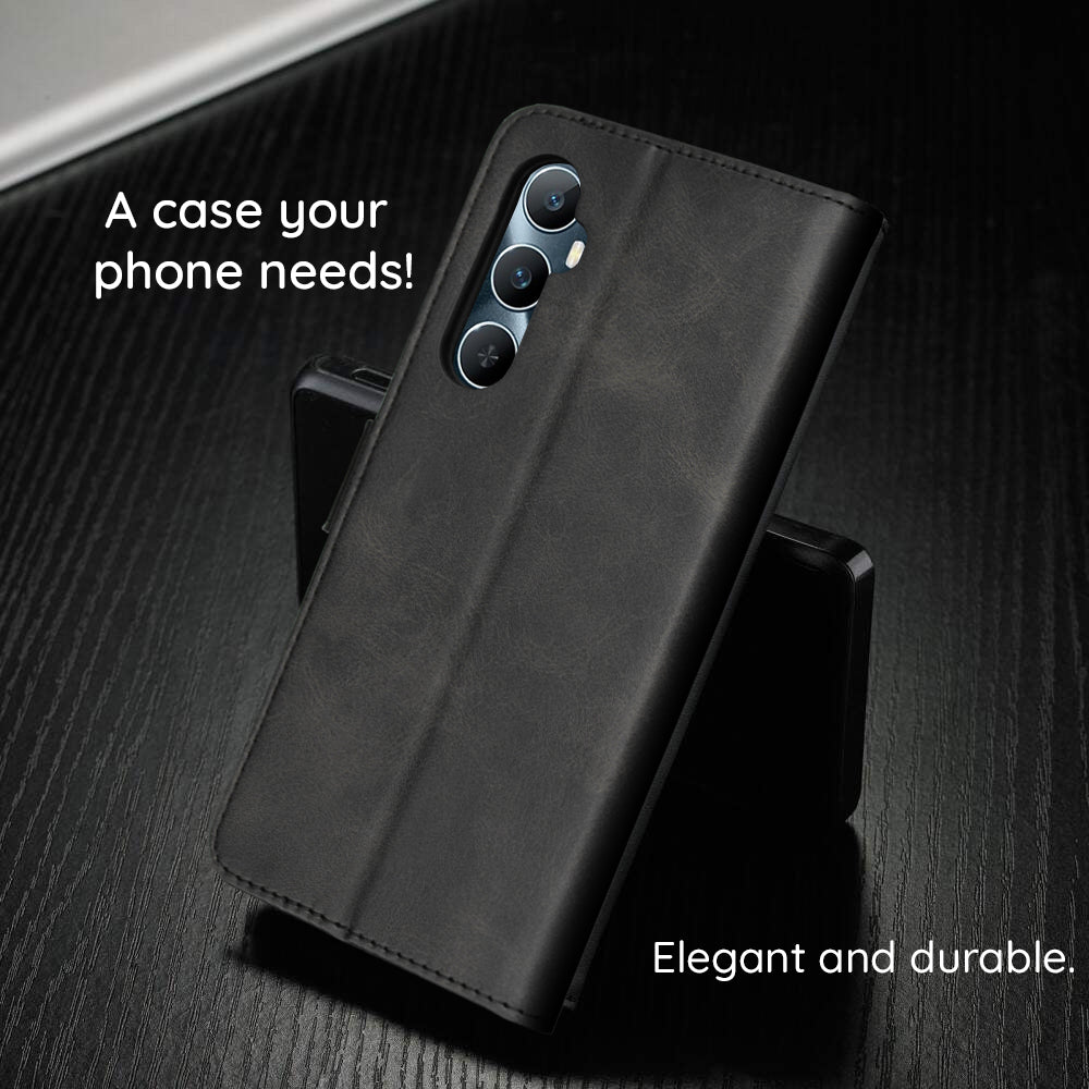 Case for Xiaomi Poco M8 / Redmi Note 15 5G / Note 15 4G, Techsuit, Diary Book, Black
