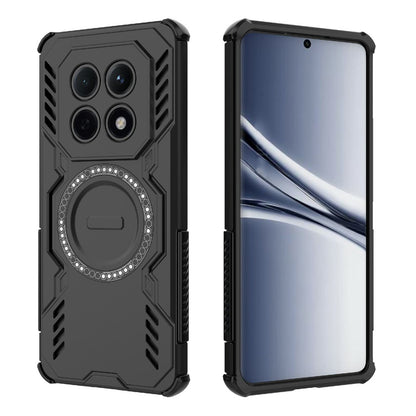 Θήκη MagSafe για Xiaomi Poco M8 / Redmi Note 15 5G, Techsuit, ArmorMag, Μαύρη
