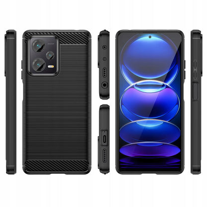 Θήκη για Xiaomi Poco X5 / Note 12 5G, Techsuit, Carbon, Μαύρο