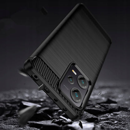 Θήκη για Xiaomi Poco X5 / Note 12 5G, Techsuit, Carbon, Μαύρο