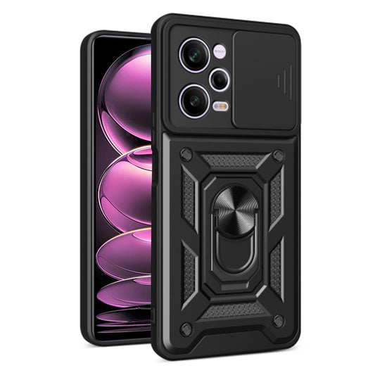 Θήκη για Xiaomi Poco X5 Pro / Redmi Note 12 Pro 5G, Techsuit, CamShield, Μαύρο