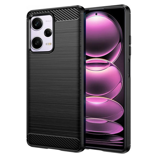 Θήκη για Xiaomi Poco X5 Pro / Redmi Note 12 Pro 5G, Techsuit, Carbon, Μαύρο