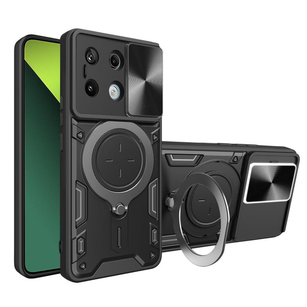Θήκη για Xiaomi Poco X6 / Note 13 Pro 5G, Techsuit, CamGuard Pro, Μαύρο