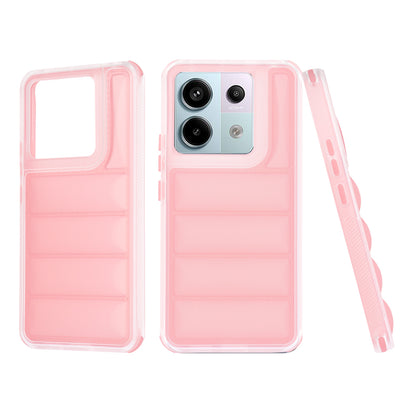 Θήκη για Xiaomi Poco X6 / Note 13 Pro 5G, Techsuit, Wave Shield, Ροζ