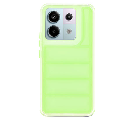 Case for Xiaomi Poco X6 / Note 13 Pro 5G, Techsuit, Wave Shield, Green