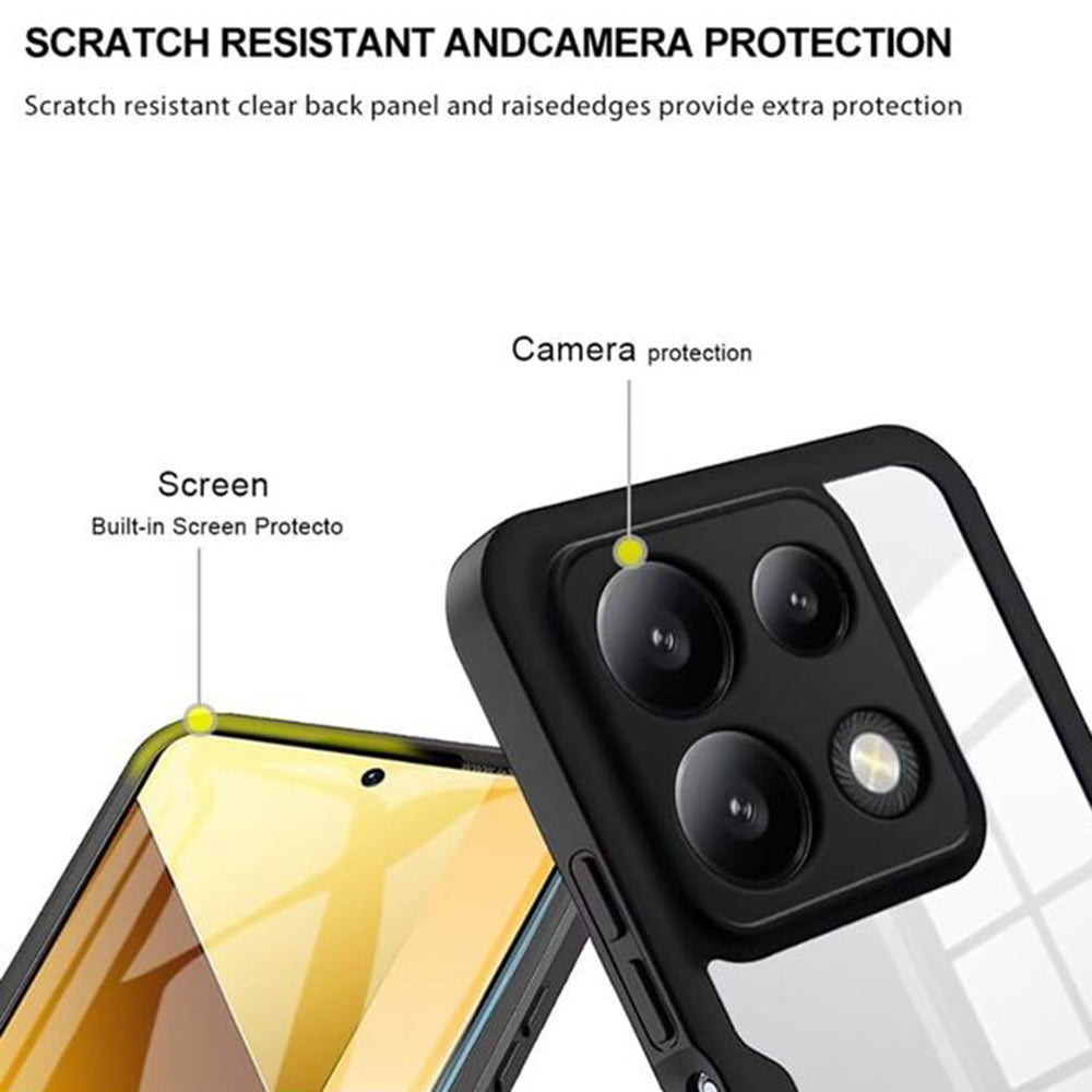 Θήκη για Xiaomi Poco X6 Pro, Techsuit, ColorVerse 360, Ροζ