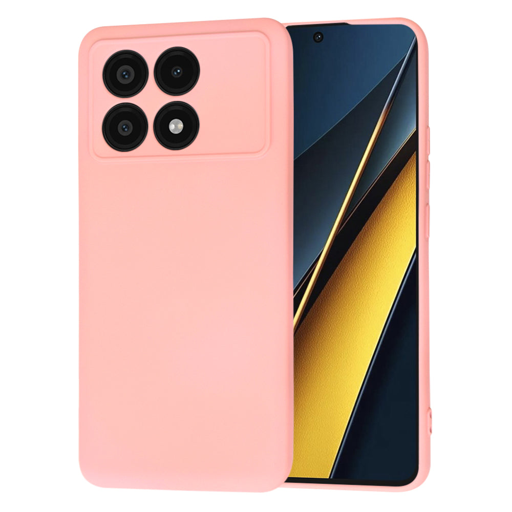 Θήκη για Xiaomi Poco X6 Pro, Techsuit, SoftFlex, Ανοιχτό Ροζ