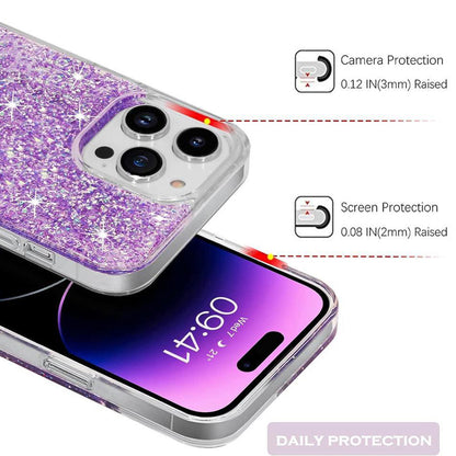 Θήκη για Xiaomi Poco X6 Pro, Techsuit, Sparkly Glitter, Λευκό