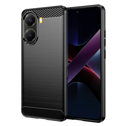 Θήκη για Xiaomi Poco X7 Pro, Techsuit, Carbon, Μαύρο